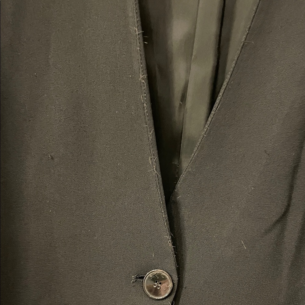 Zara scrunched sleeves Black Blazer - Picture 6 of 7
